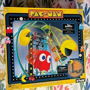 K’Nex PAC Man roller coaster, building set